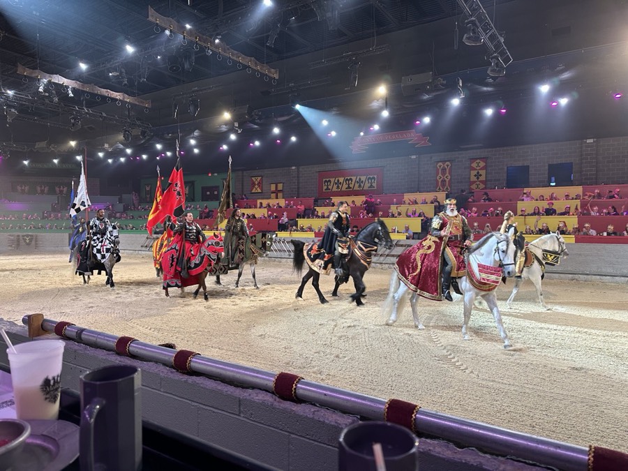 At Medieval Times in 2024