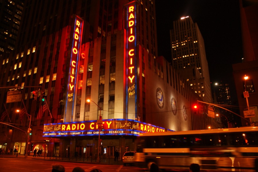 Radio City Music Hall in New York City